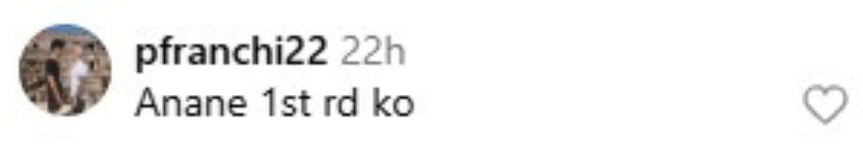 First-round KO win for Nabil Anane?