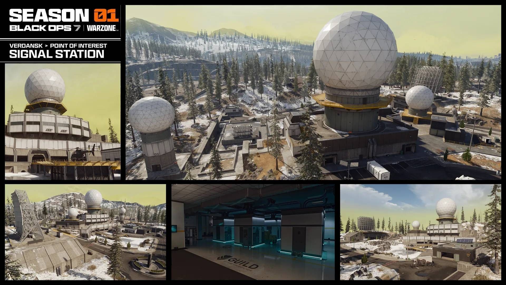 Signal Station is the new POI in Verdansk (Image via Activision)