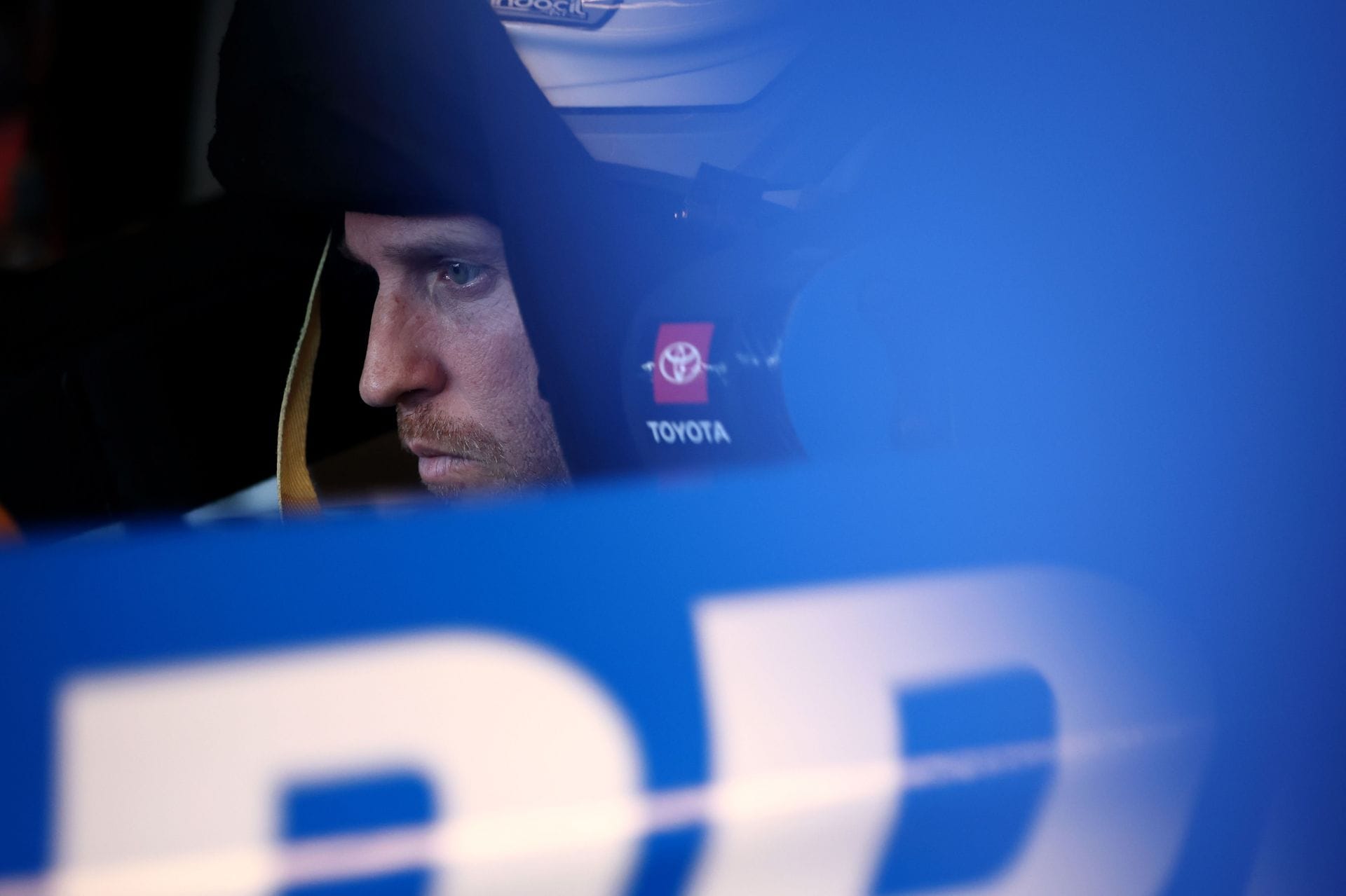 Denny Hamlin before the NASCAR Cup Series race at Phoenix Raceway. Source: Getty