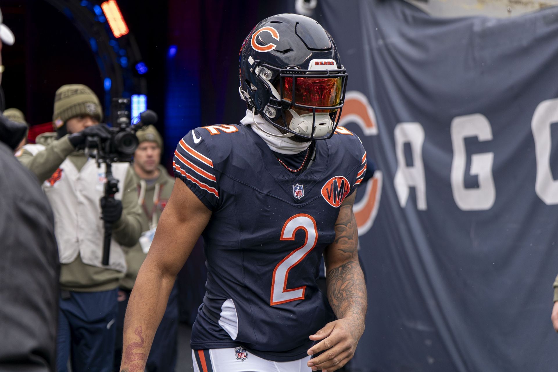 DJ Moore v Giants at Bears - Zdroj: Getty
