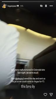 Logan Paul needed to be saved by his brother