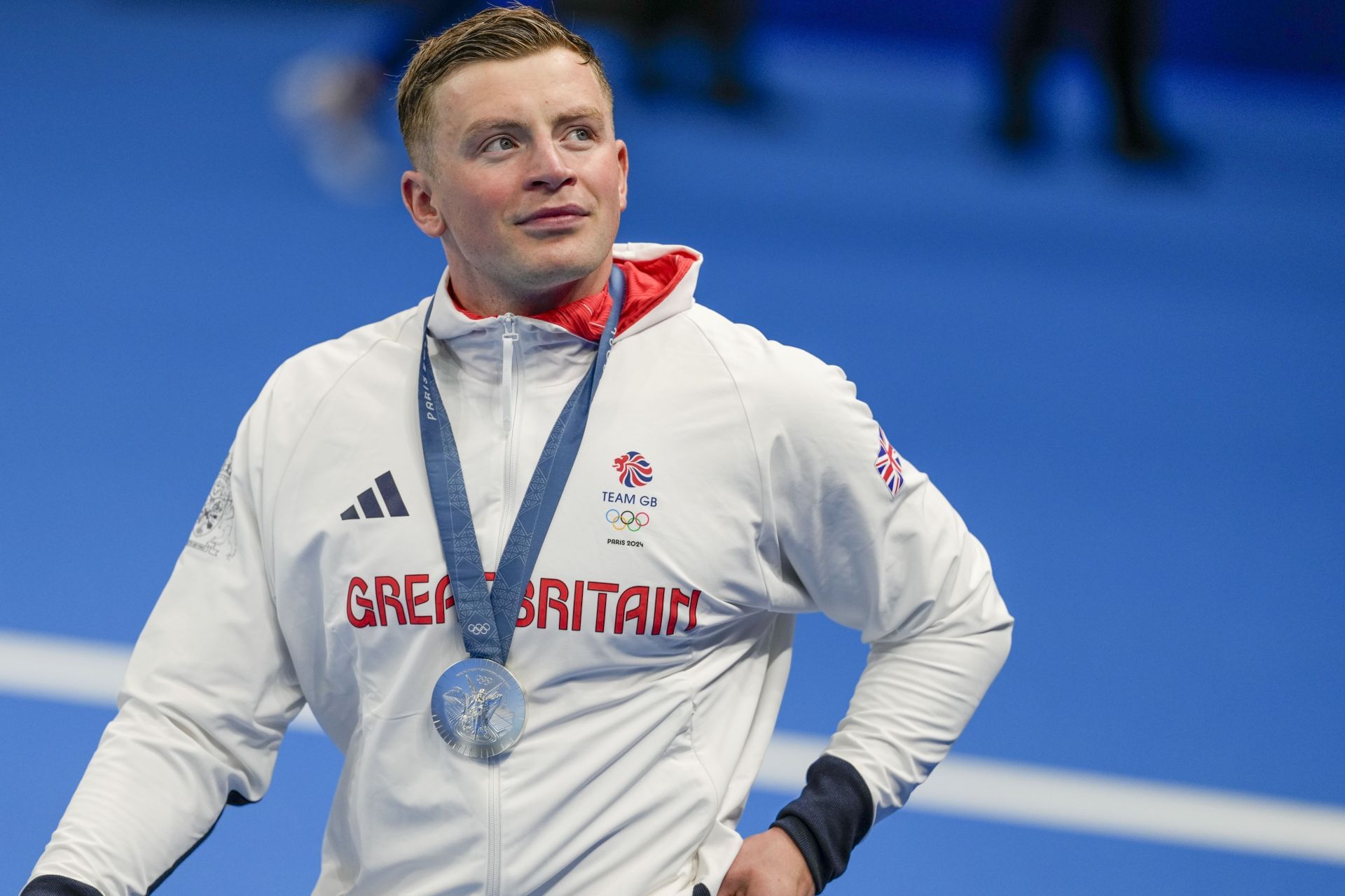  Adam Peaty at the 2024 Paris Olympic Games. (Photo by Getty Images)