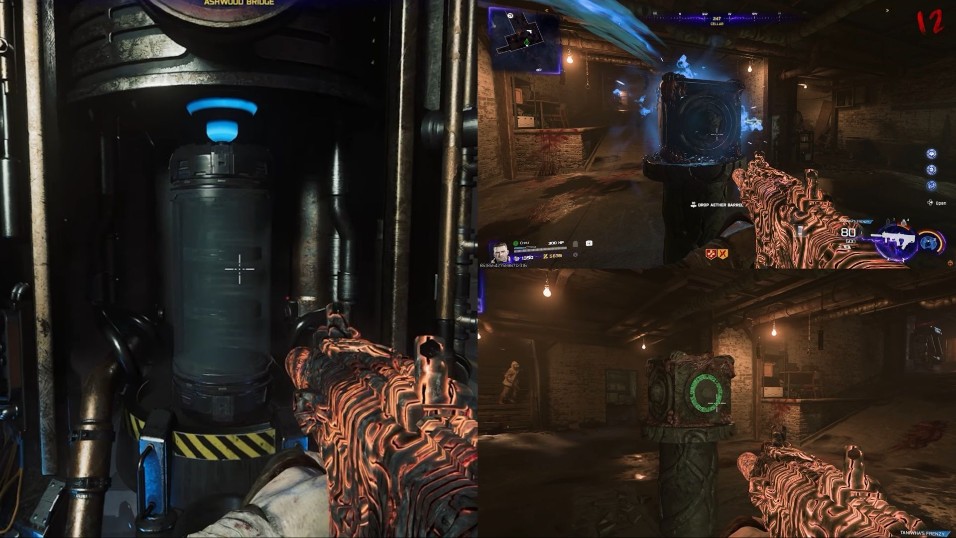 Fill up the Aether barrel (Image via Activision || YouTube/MrRoflWaffles)