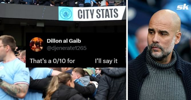 "Congratulations for costing us this game", "He was terrible" - Fans slam Manchester City star for showing after 2-1 loss to Newcastle