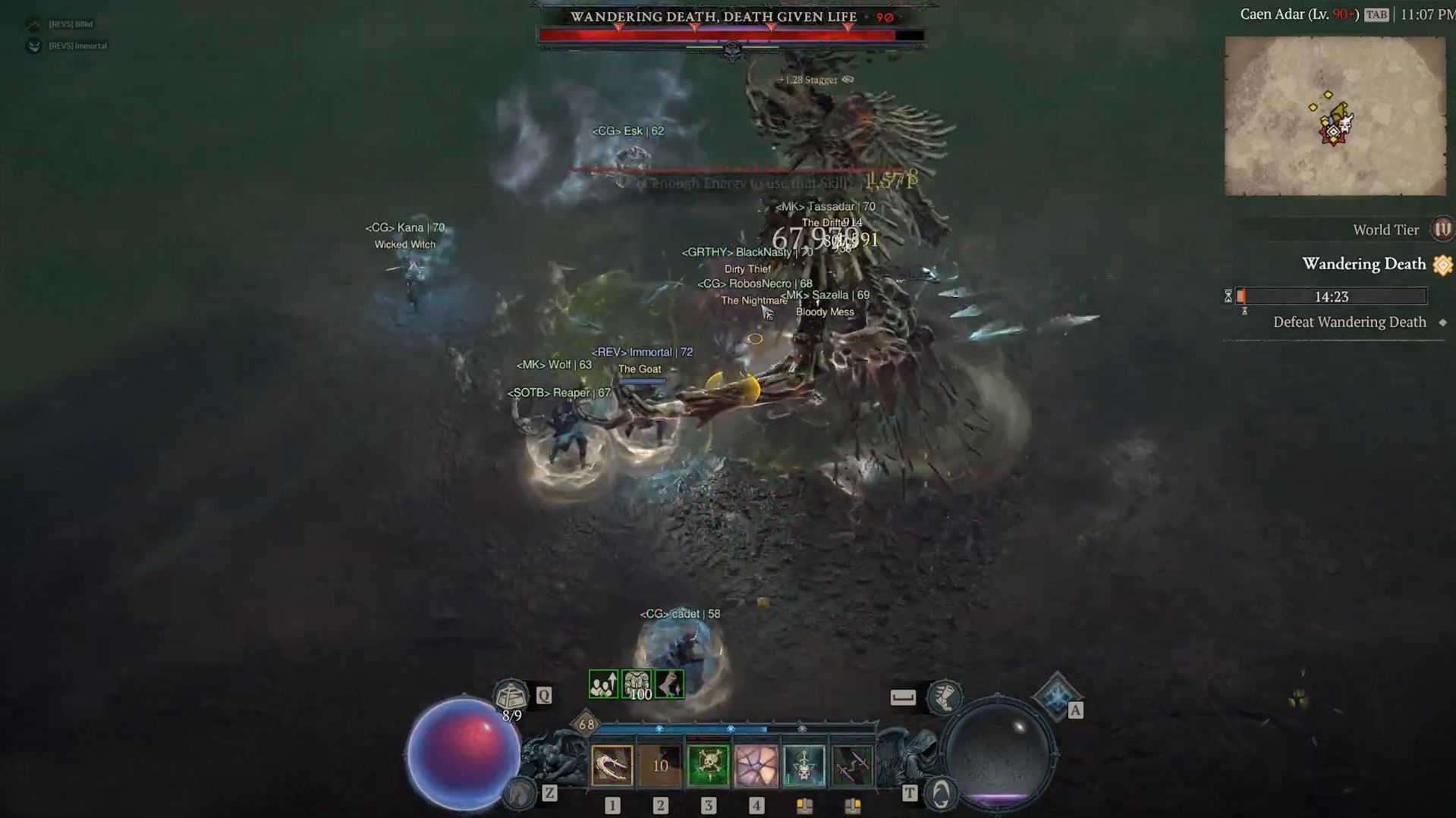 Lovenie svetových bossov je jedným z najlepších spôsobov, ako získať Gospel of the Devotee (obrázok cez Blizzard Entertainment)