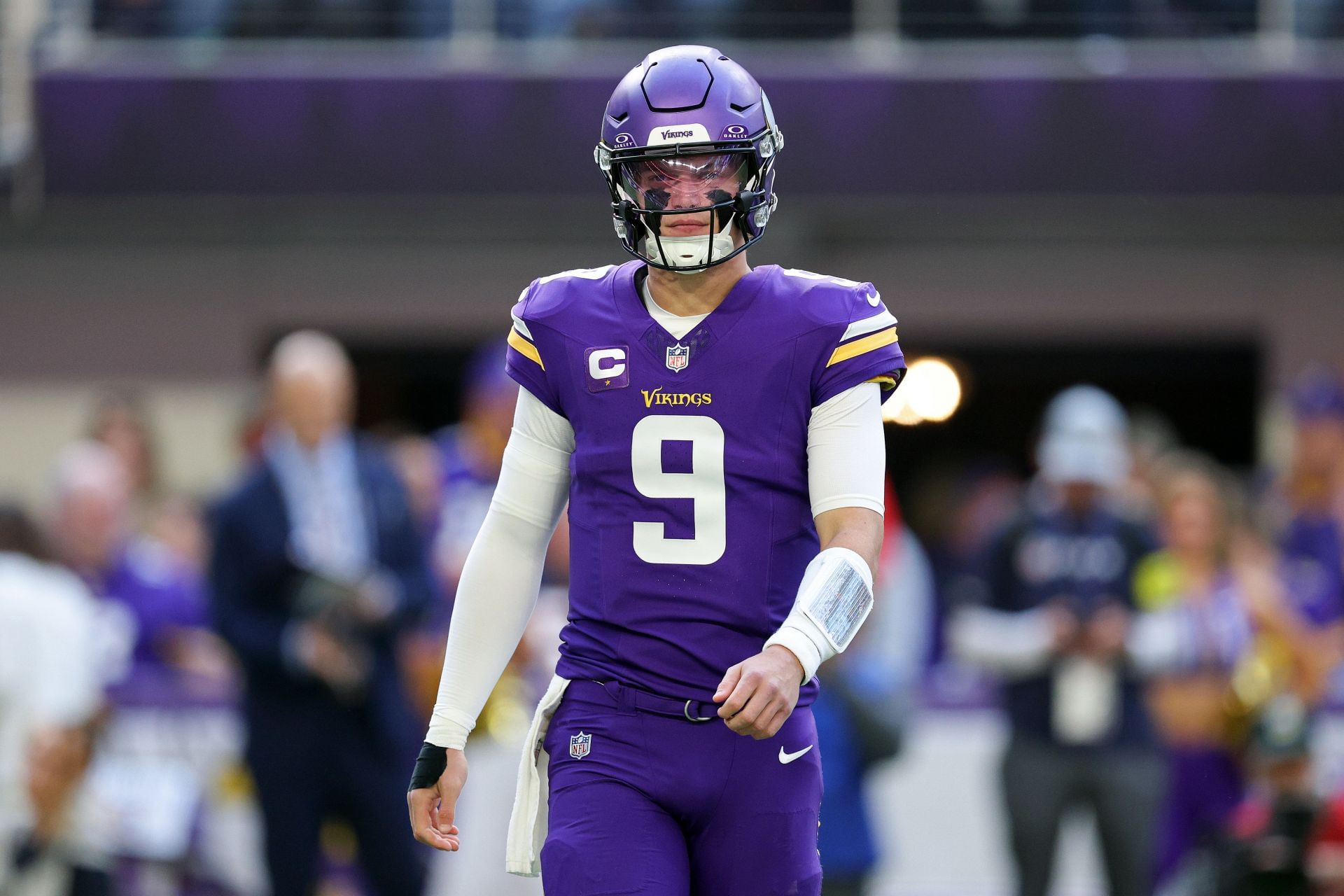 Minnesota Vikings QB J.J. McCarthy - NFL 2025 - Source: Getty