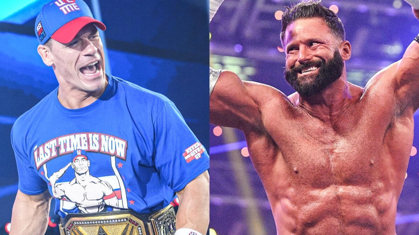 John Cena and Matt Cardona a.k.a. Zack Ryder