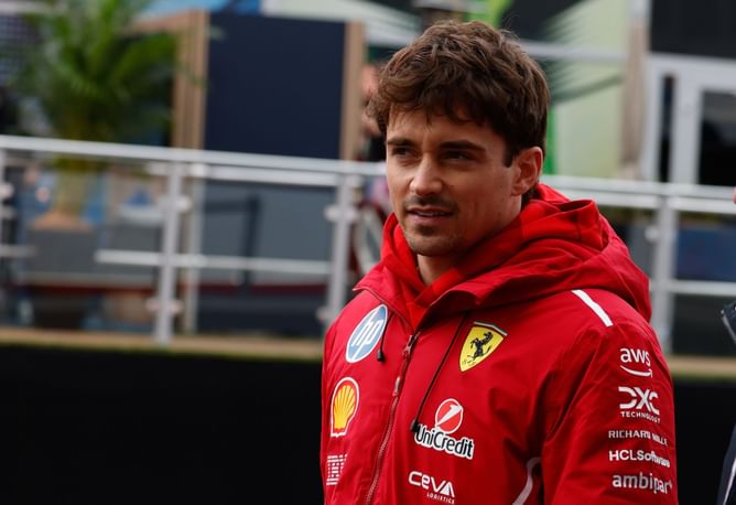 Watch: Charles Leclerc seen banging aggressively on his steering wheel after the F1 Las Vegas GP
