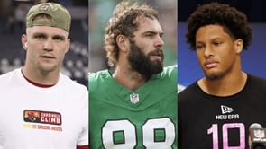 Week 10 Fantasy Football TE Rankings and Picks feat. Trey McBride, Oronde Gadsden II, Dallas Goedert, and Brock Bowers