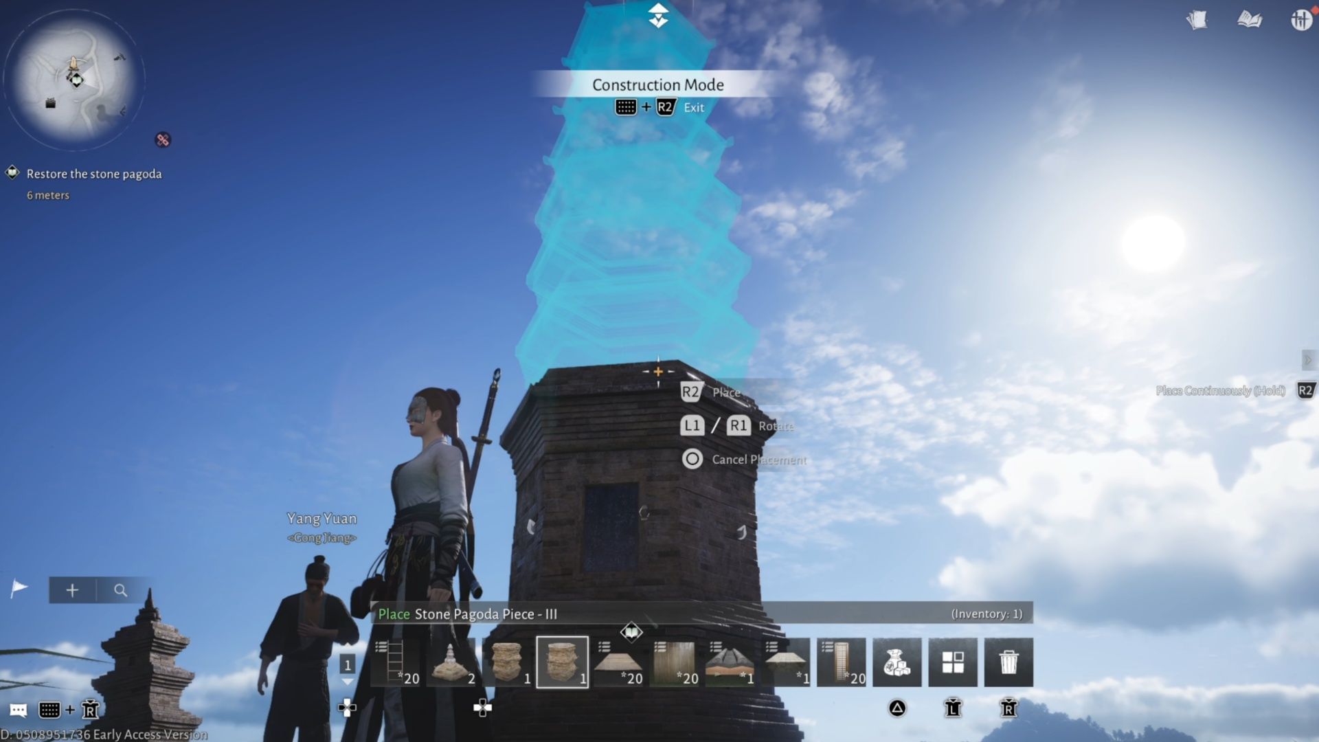 Setting up the pagoda with a locked camera can be very annoying (Image via NetEase)