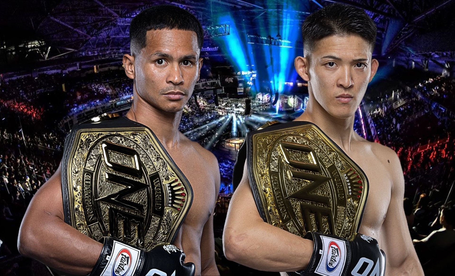 (From left) Superbon and Masaaki Noiri go to war in the main event of ONE 173 in Tokyo, Japan. [Images: ONE Championship]