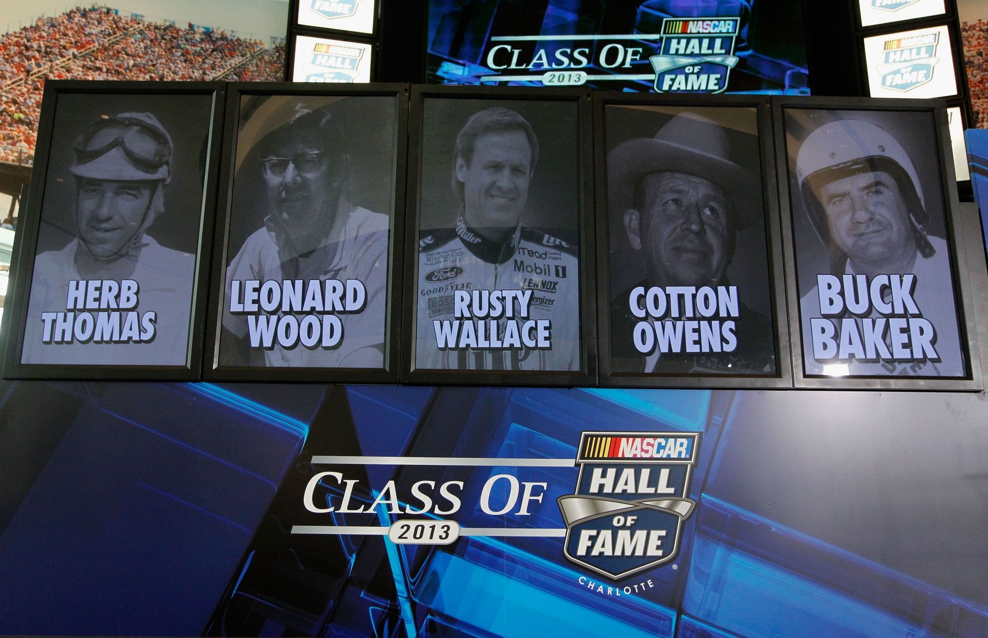 The 2013 Hall of Fame inductees, including Herb Thomas (Left). Source: Getty