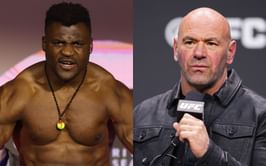 "He's a bad guy" - Dana White claims Francis Ngannou physically confronted him after $50,000 bonus talks went sideways