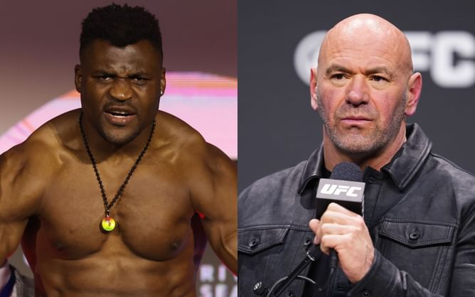 "He's a bad guy" - Dana White claims Francis Ngannou physically confronted him after $50,000 bonus talks went sideways