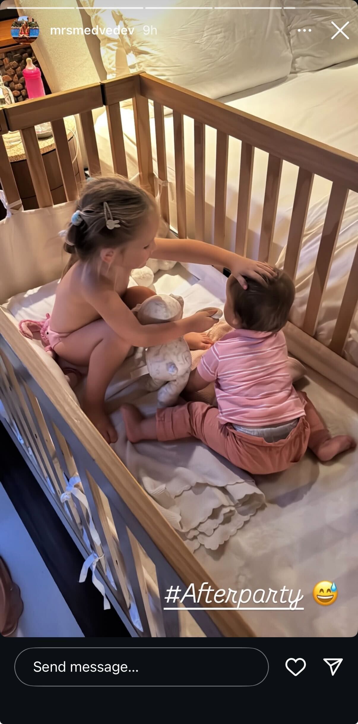 Daria&#039;s Instagram story