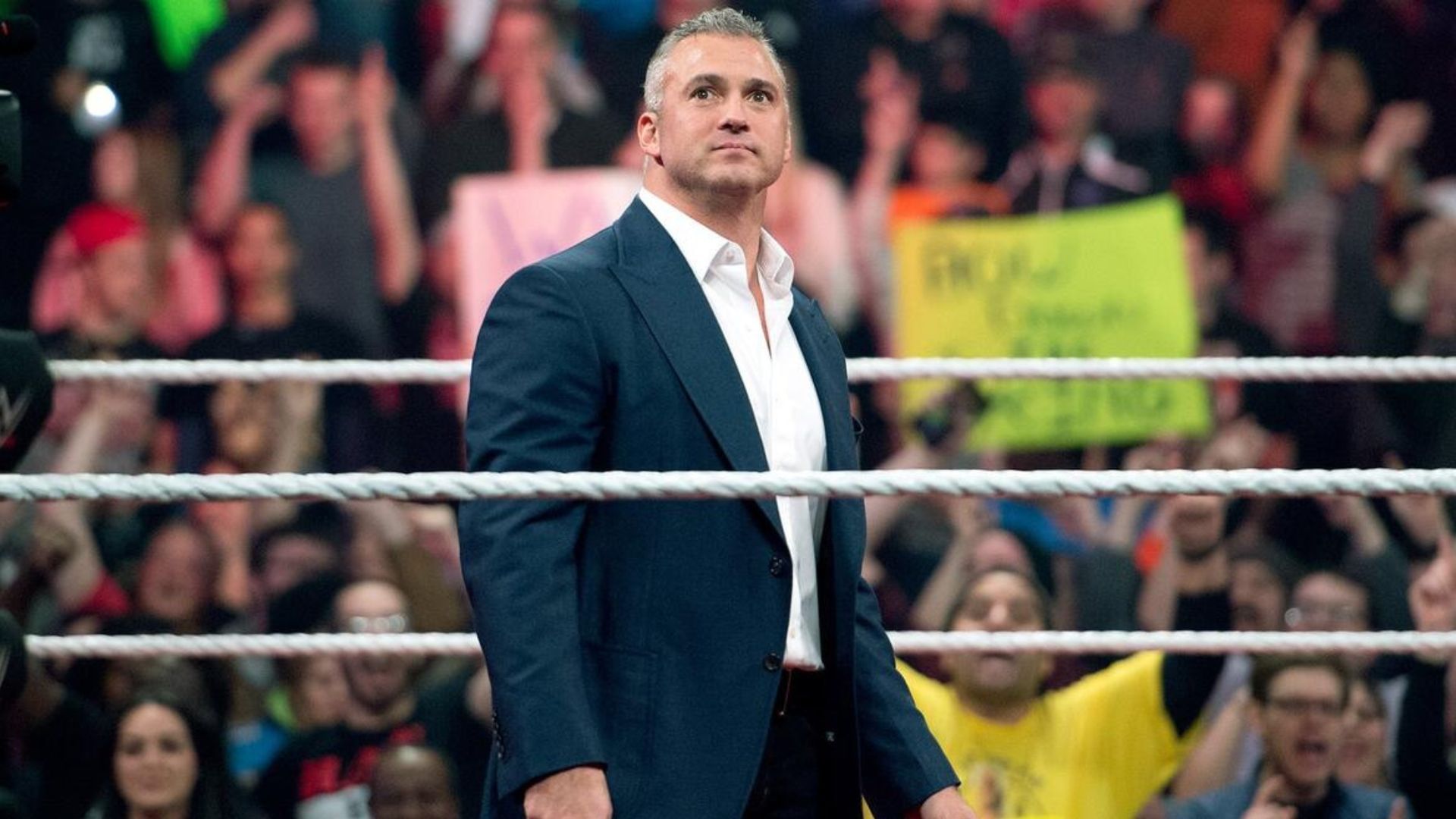 McMahon was at RAW earlier this week. [Image credit: WWE.com]