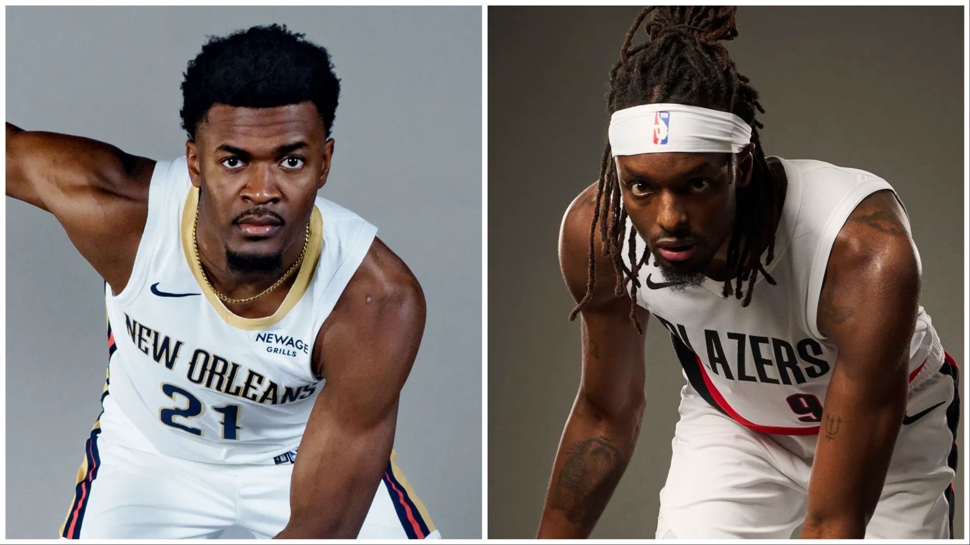 Yves Missi and Jerami Grant got into it on Wednesday