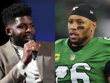 “I do my homework”: Emmanuel Acho doubles down on Saquon Barkley regression while hitting back at ex-Eagles LB