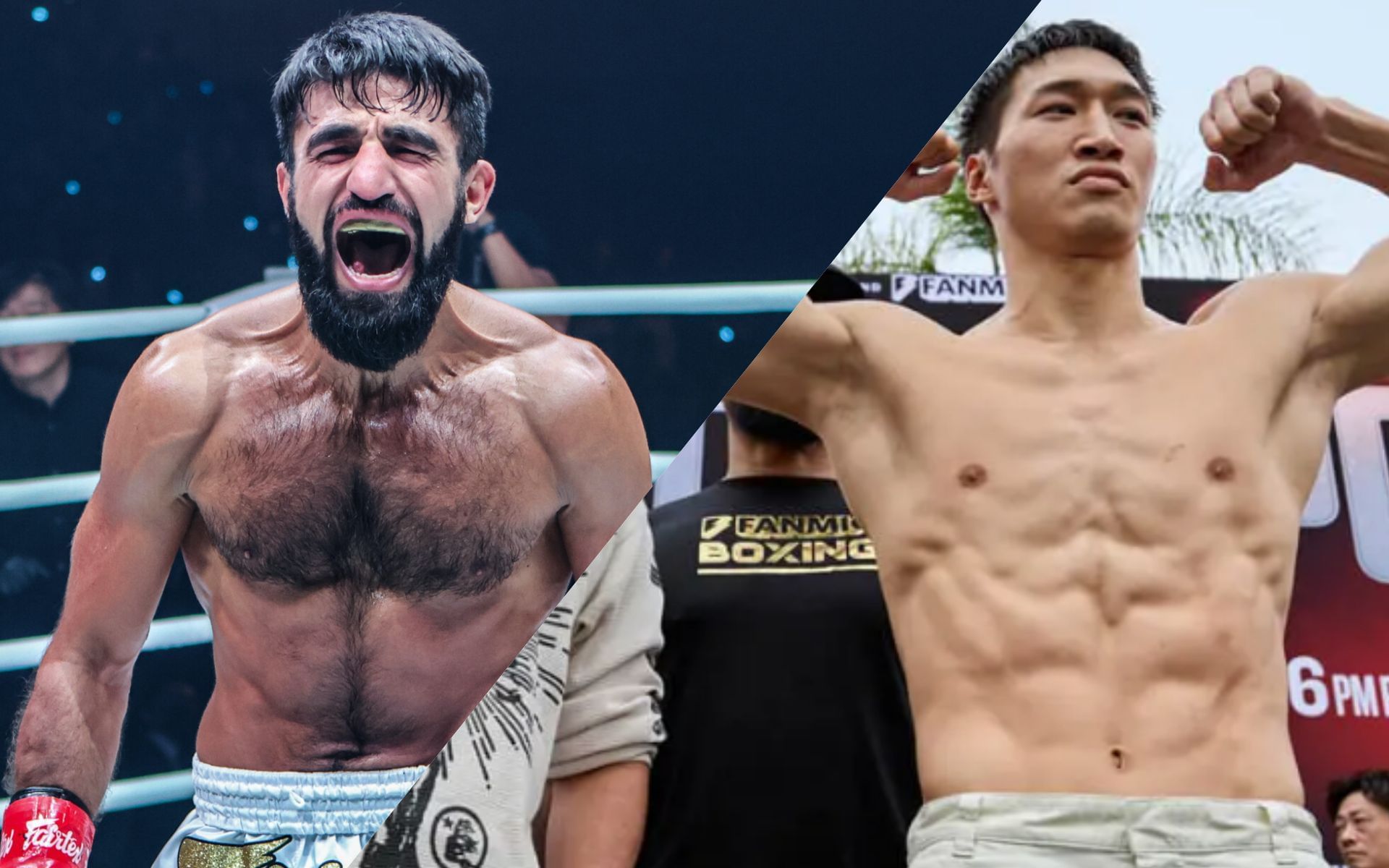 Marat Grigorian (L) vs Rukiya Anpo (R) | Photo credit: ONE Championship