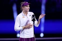 "But where's her sister?";"Just surrounded by middle aged men": Fans react as Elena Rybakina celebrates WTA Finals win with coach Stefano Vukov & team