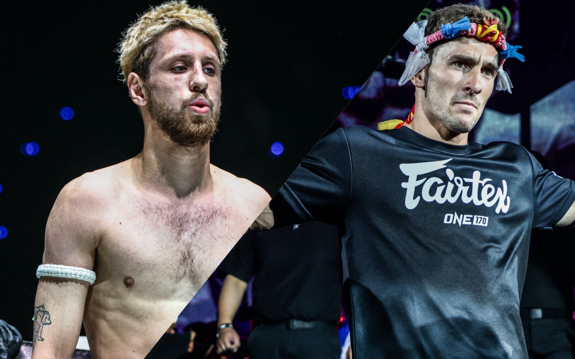 Luke Lessei (L) and Nico Carrillo (R) | Image by ONE Championship