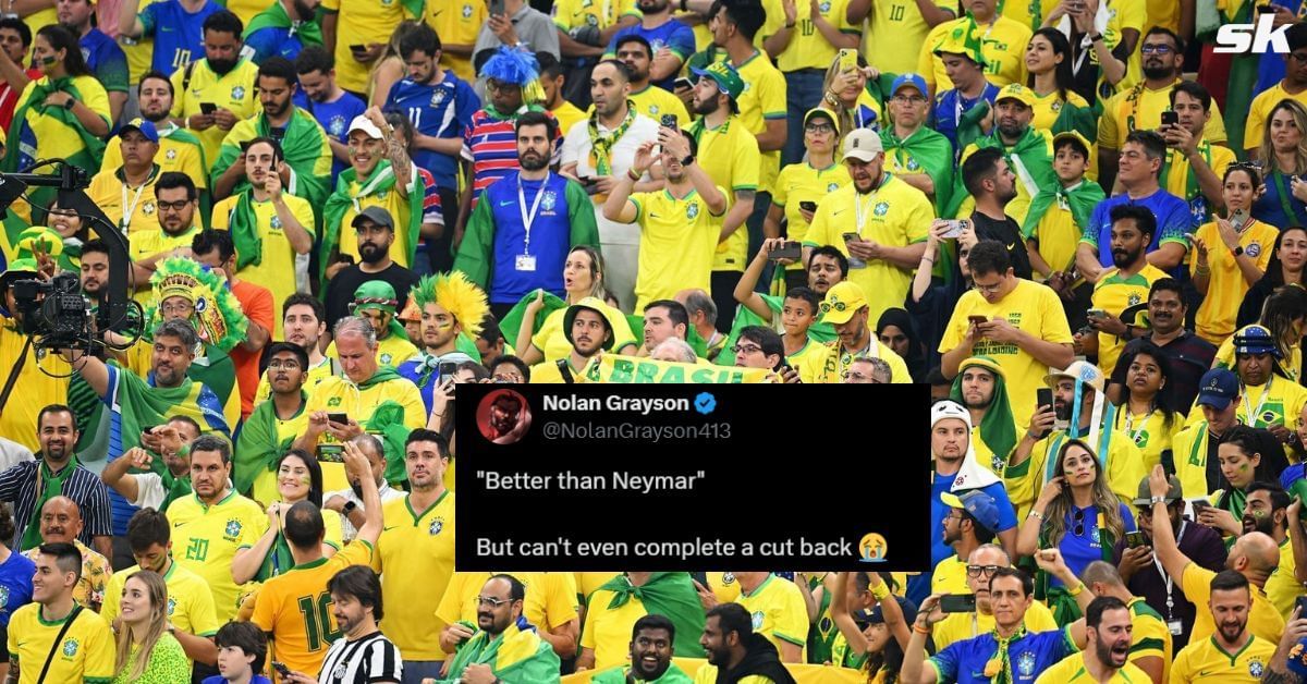 Fans rip into Vinicius Jr. after Brazil