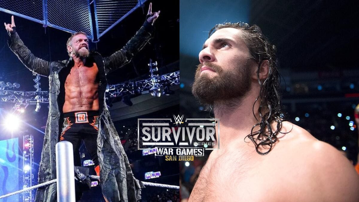 Edge (left), Seth Rollins (right) [Images via WWE.com]