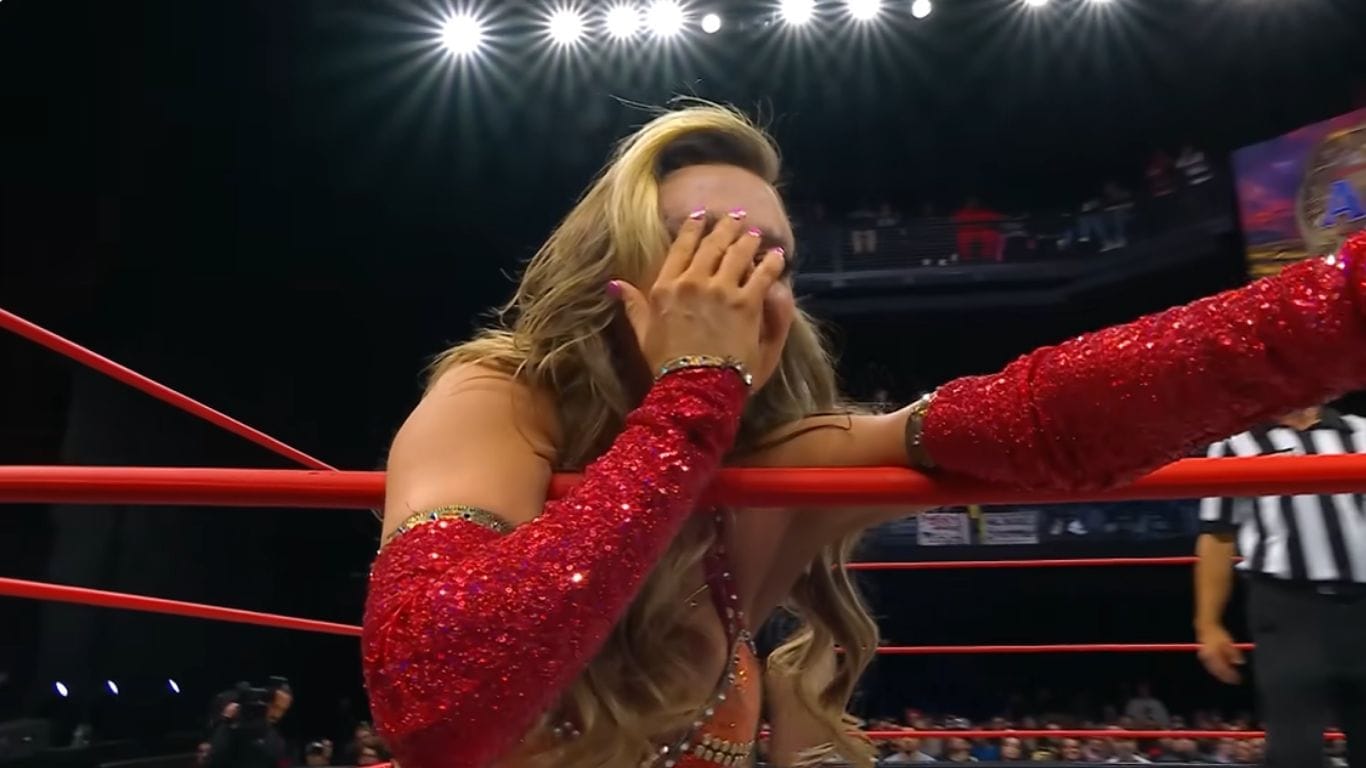 The star in action at a edition of Collision [Image via AEW