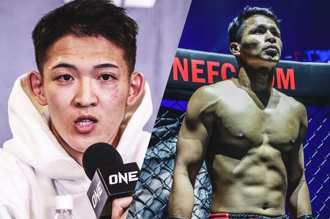 Masaaki Noiri says he's had his sights on Superbon for a long time: "I've always envisioned how I'd fight him"