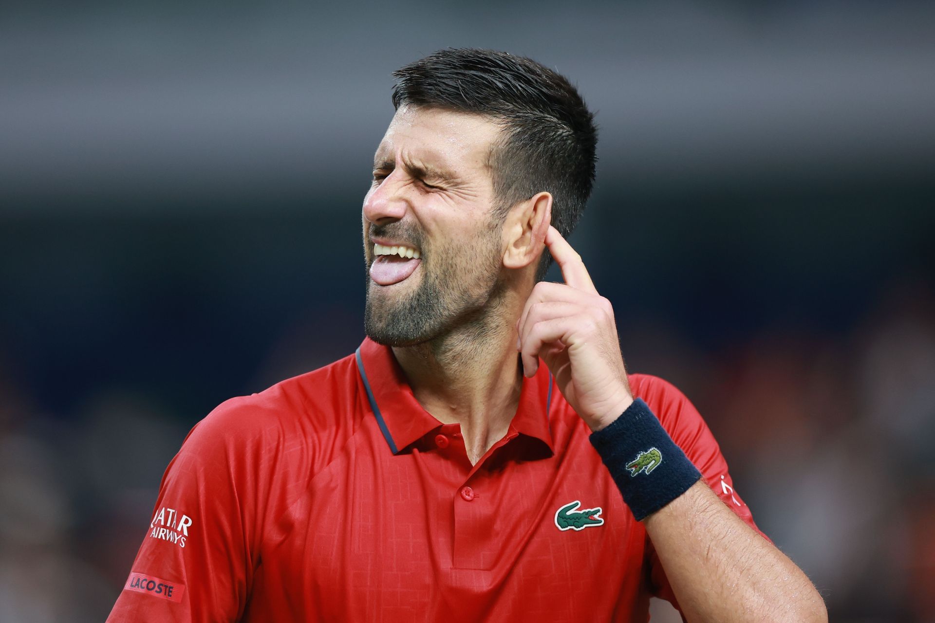 Novak Djokovic at the 2025 Shanghai Masters (Source: Getty)