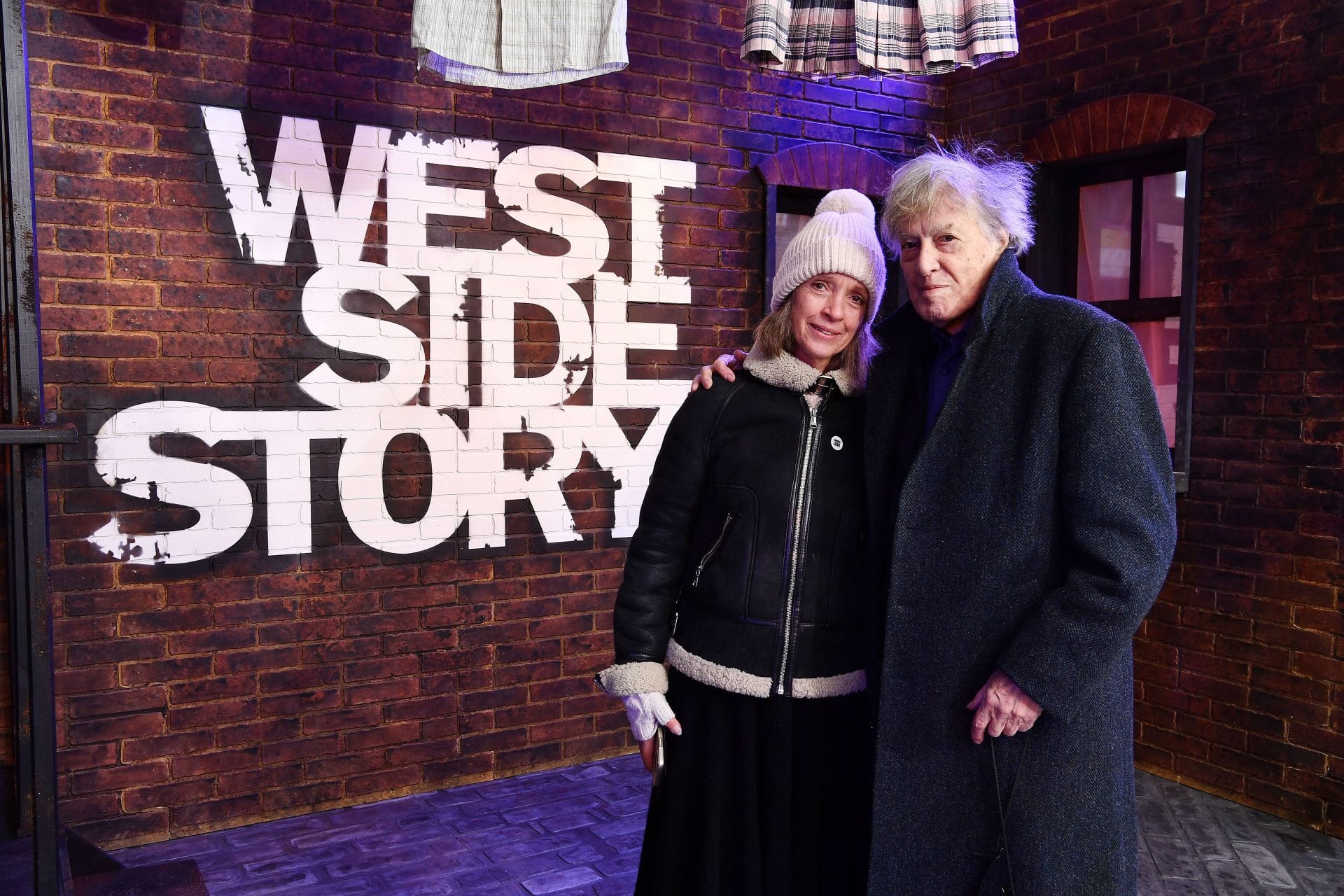 Sabrina Guinness and Tom Stoppard (Image via Getty)