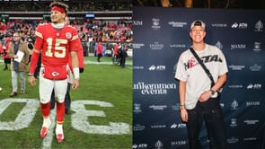 Patrick Mahomes' brother Jackson's sideline picture from Chiefs Thanksgiving game draws adorable reaction from Chris Jones' ex Sheawna