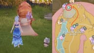 Seventh sick snail location in Infinity Nikki (Image via Sportskeeda Gaming/Infold Games)