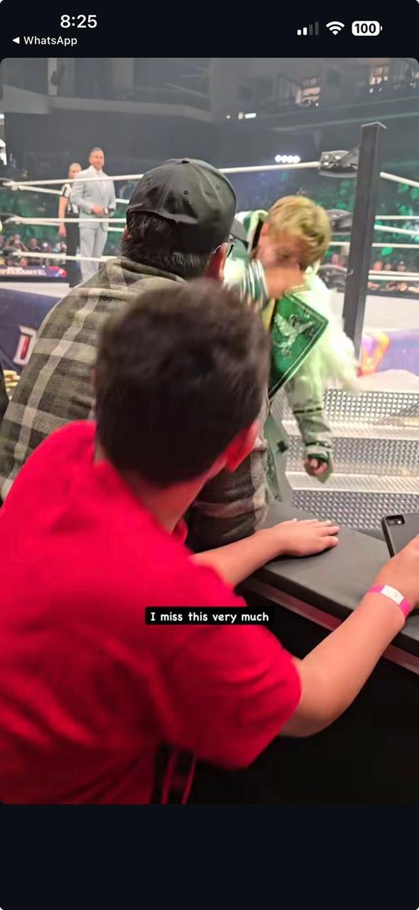 Screengrab of Will Ospreay&#039;s Instagram Story (Image credit: Ospreay&#039;s Instagram account)