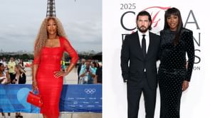 Venus Williams' fiancé Andrea Pretti gives his honest reaction to Serena Williams turning up the glamor in black lace midi dress