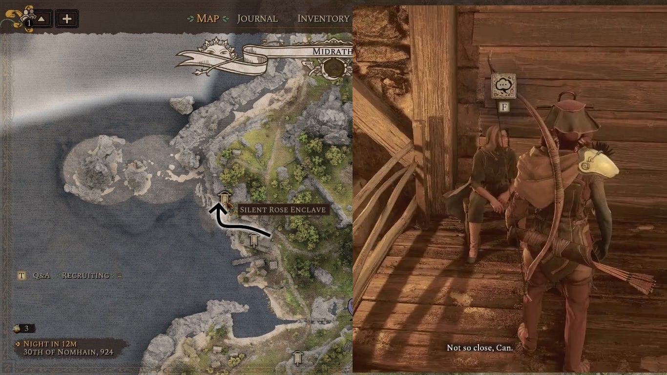 The min-quest here doesn&#039;t take long (Image via Digital Extremes)