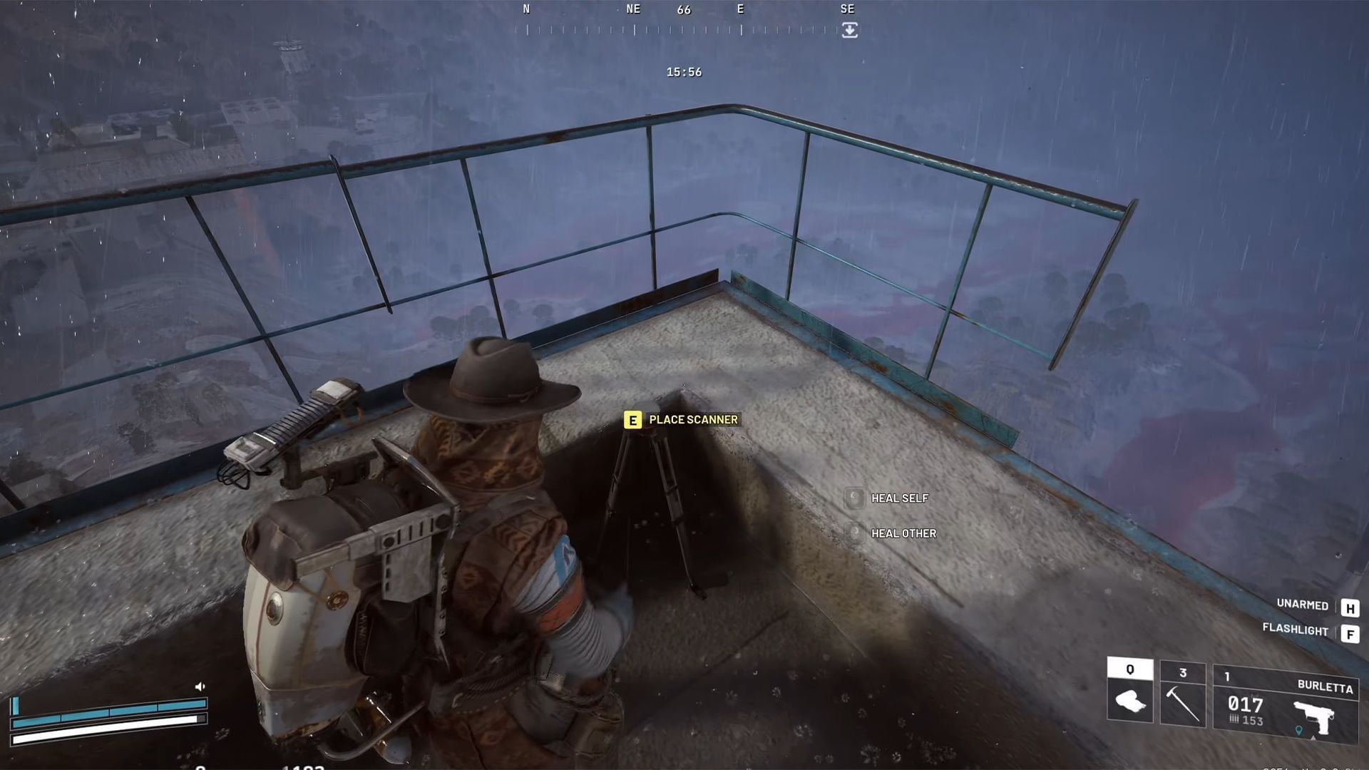 Střecha kontrolní věže v Dam Battlegrounds (obrázek přes Embark Studios)