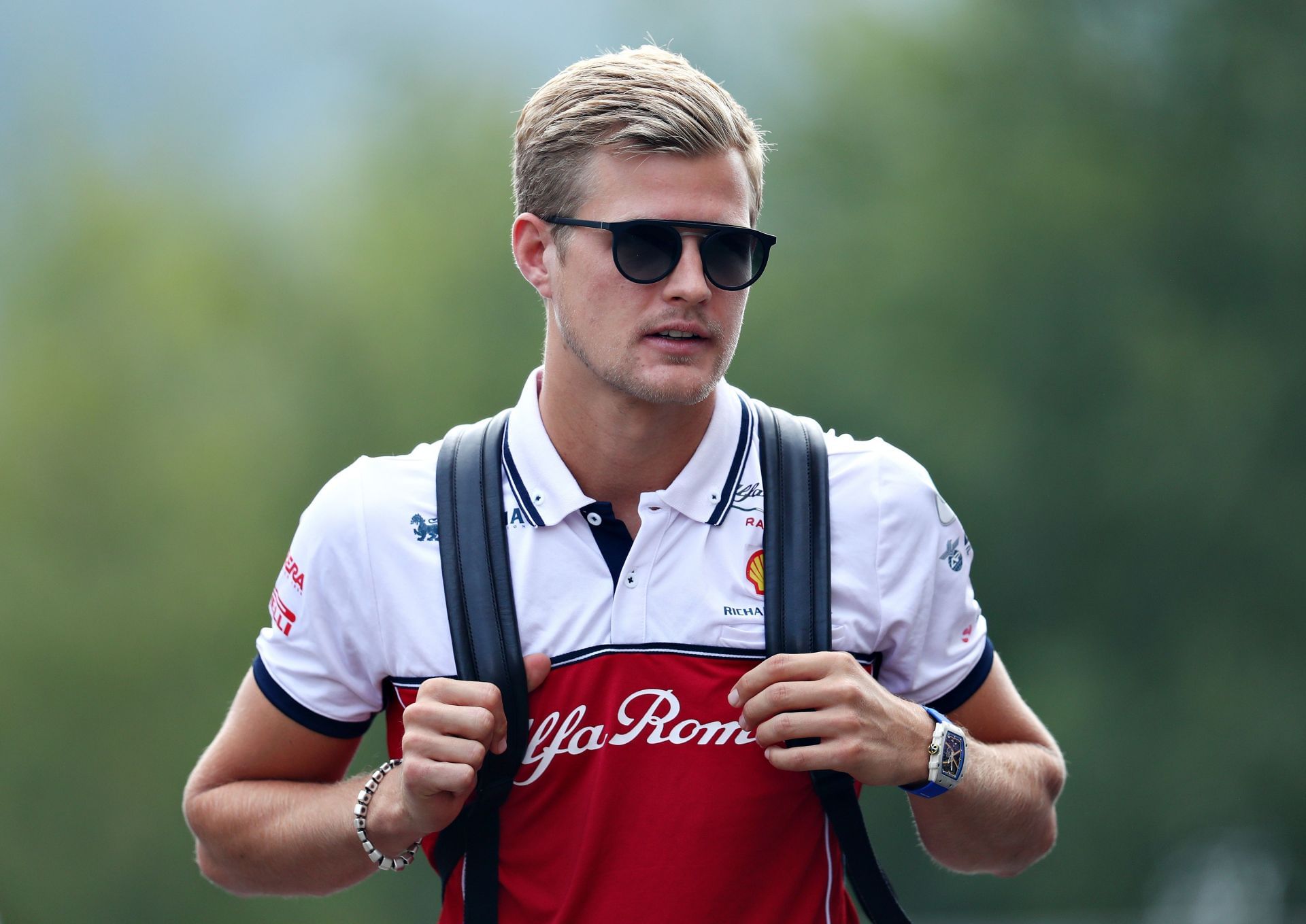 Marcus Ericsson at the F1 Belgian Grand Prix - Previews - Source: Getty
