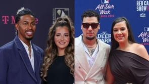 Francisco Lindor's wife Katia consoles Javier Baez's spouse Irmarie as she mourns a loved one's first death anniversary