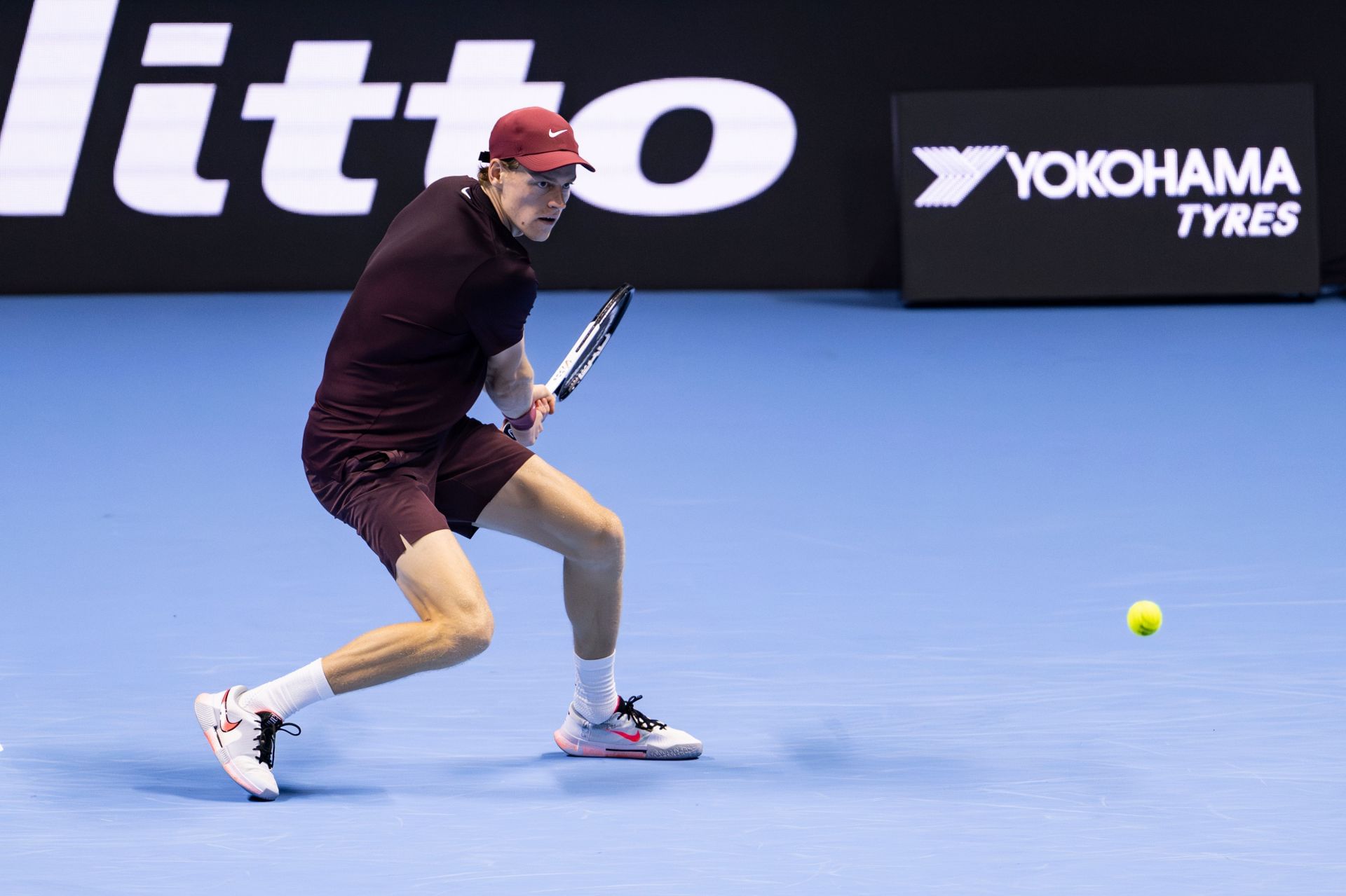 Jannik Sinner at the ATP Finals 2025. (Photo: Getty)
