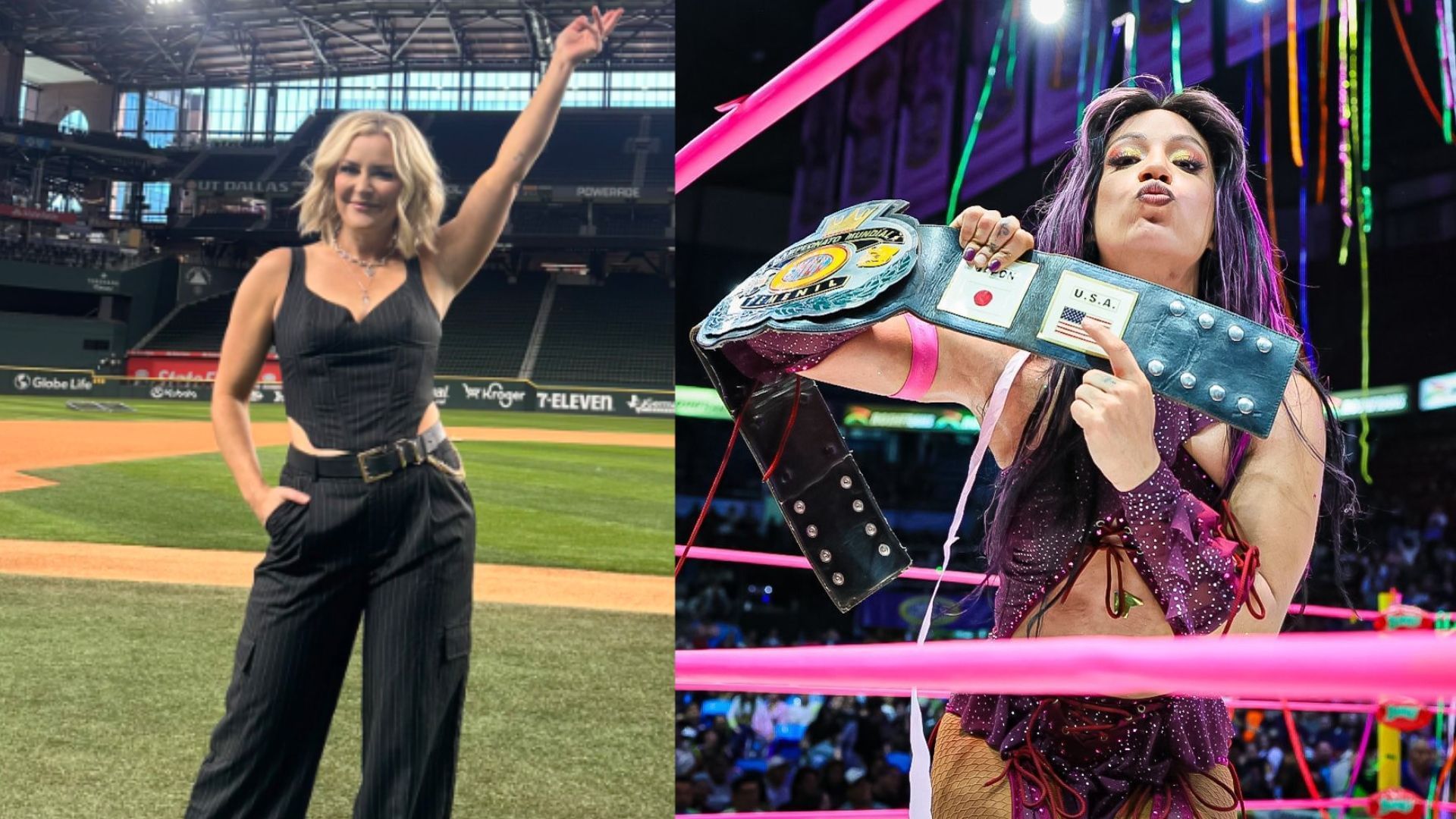 Renee Paquette and Mercedes Mone