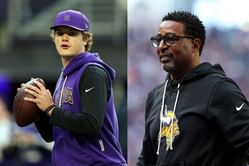 “F’kn clown”: J.J. McCarthy’s coach torches Cris Carter for taking shots at Vikings QB's performance vs. Bears