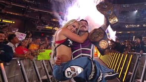 Triple H sends a message to Dominik Mysterio after he cheats John Cena in his final WWE PLE match