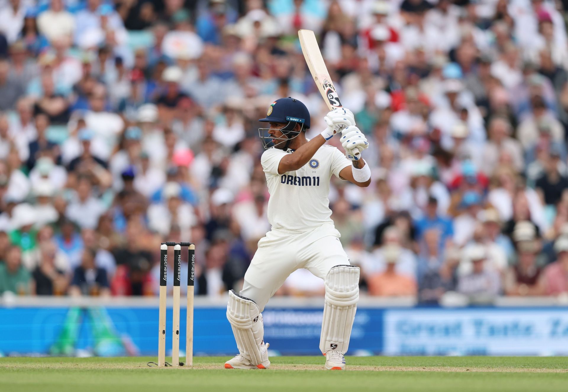 Dhruv Jurel was promoted to No. 4 in Shubman Gill&#039;s absence. [P/C: Getty]