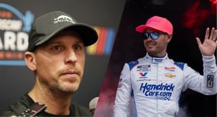 Denny Hamlin discloses why he went to Kyle Larson’s post-championship party despite reeling from the loss