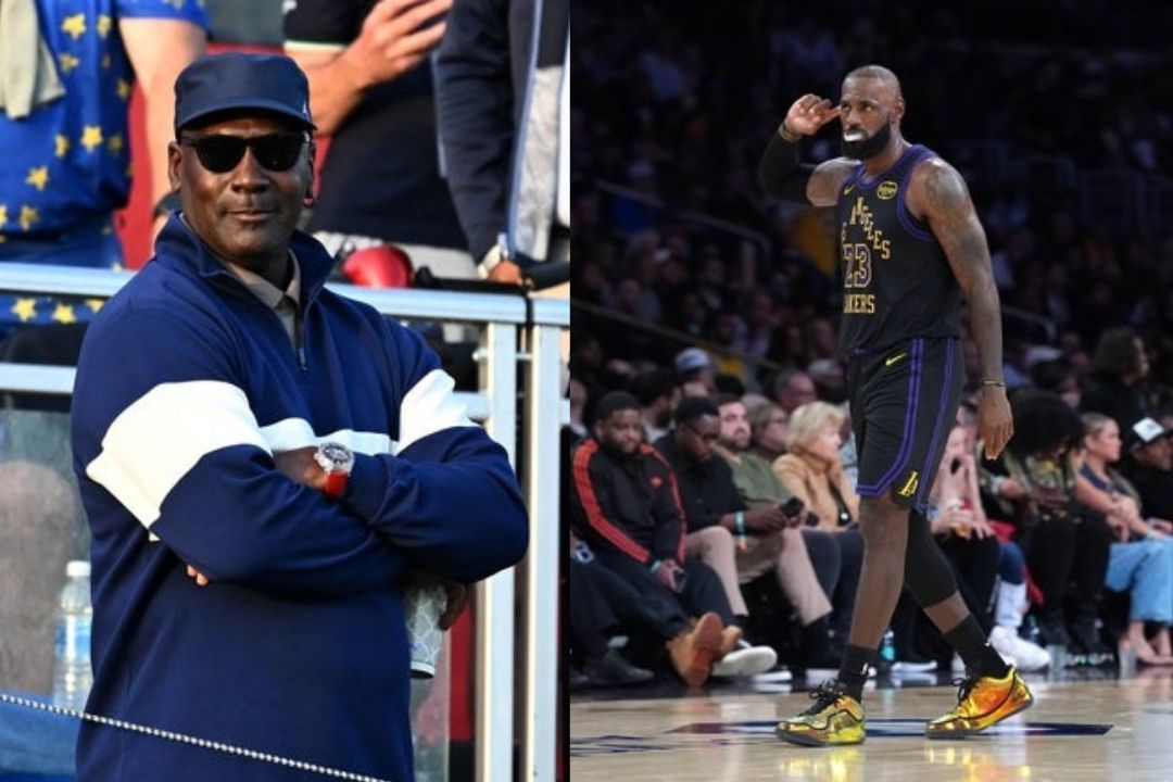 Michael Jordan&rsquo;s First Real Conversation With LeBron James Speaks Volumes as Rare Old Clip Goes Viral (Source: Imagn)