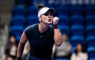 Bianca Andreescu at the 2025 Pan Pacific Open in Tokyo, Japan (Source: Getty)