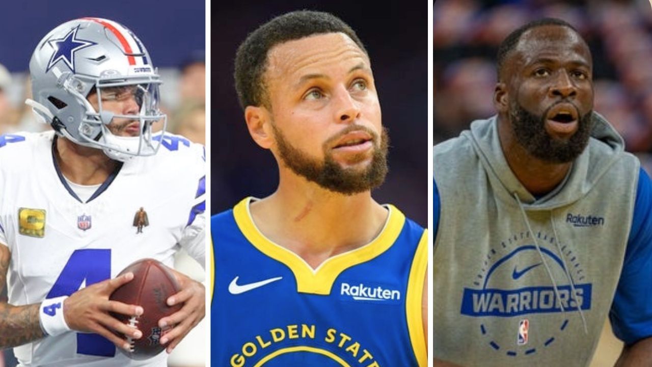Former Dallas Cowboy Star Puts Dak Prescott on Steph Curry Pedestal in Scathing Draymond Green Putdown (Photos: IMAGN)