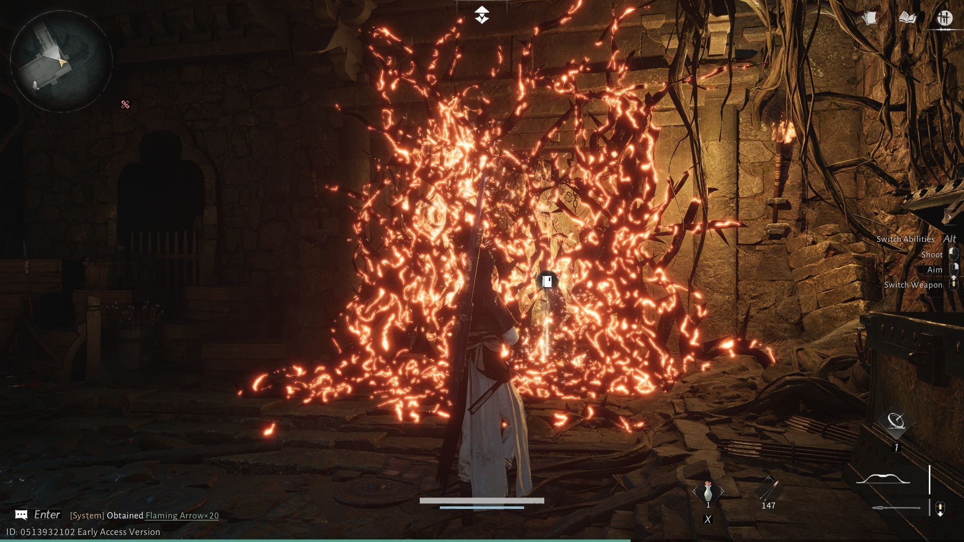 Burn the vines (Image via NetEase)