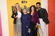 Allison Janney, Mindy Cohn, Claudia Ferri, and Jason Canela attend Apple TV Hosts "Palm Royale" season 2 celebration - arrivals at The Sun Rose on October 21, 2025, in West Hollywood, California. (Image via Getty)